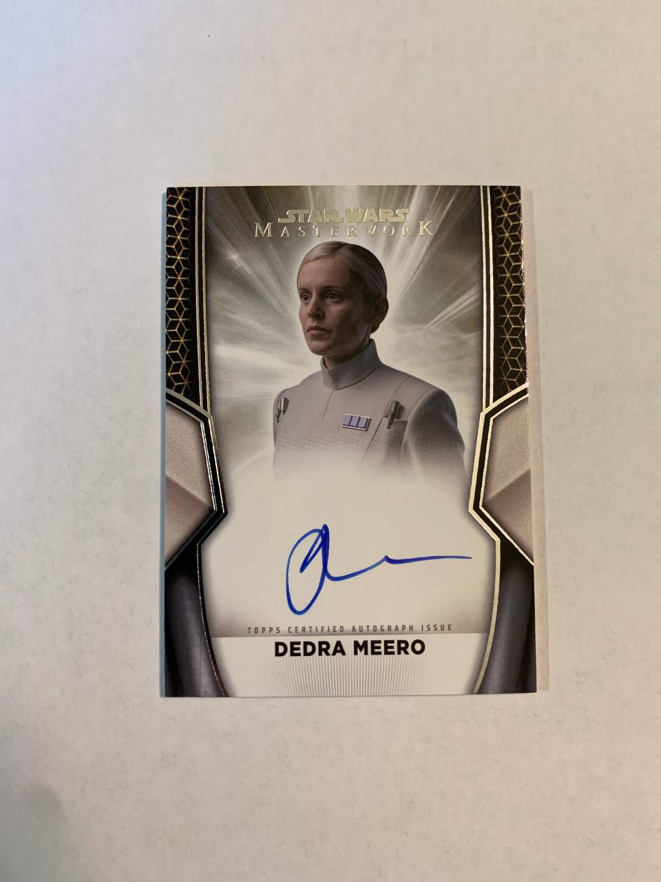 Star Wars Topps Masterworks 2025 Dedra Meero Denise Gough Auto Autograph Signed Trading Card