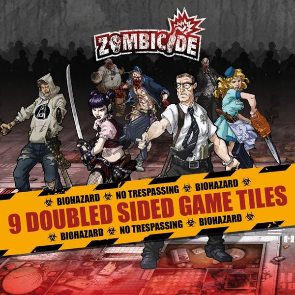 Zombicide: 9 Double Sided Game Tiles