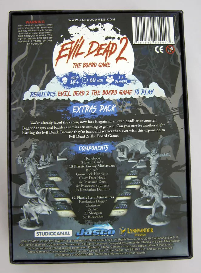 Evil Dead 2: The Board Game - Extras Pack - Golden Apple Comics