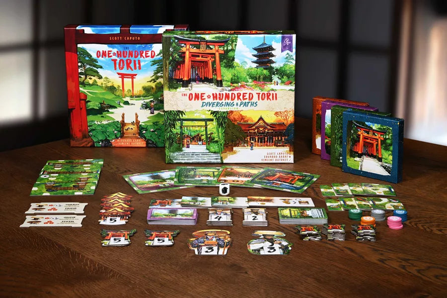 One Hundred Torii: Diverging Paths - Board Game - Golden Apple Comics