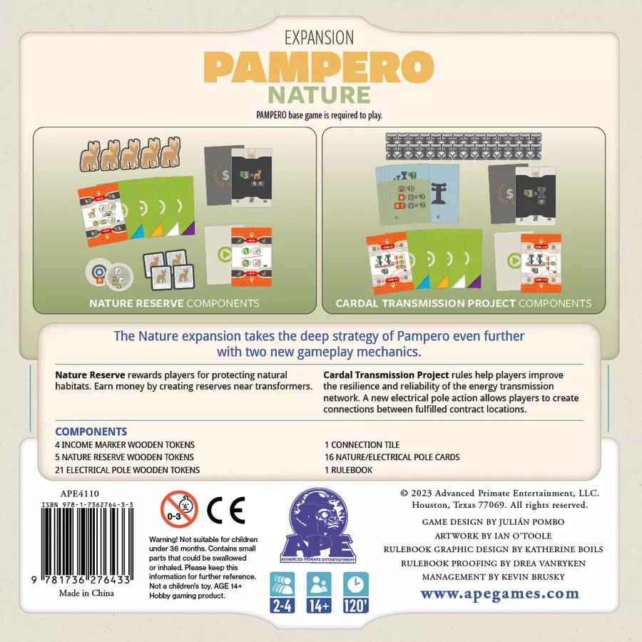 Pampero: Nature Expansion - Golden Apple Comics