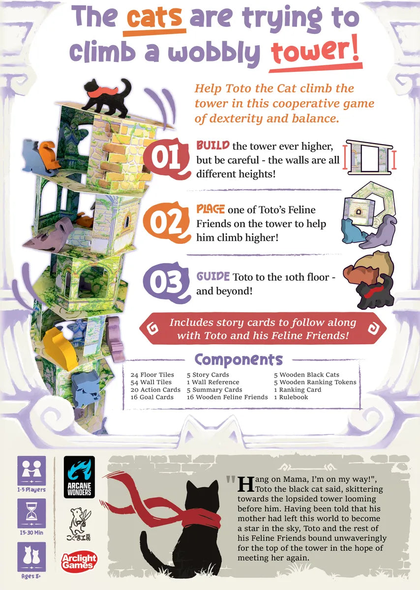 Cat and the Tower - Golden Apple Comics