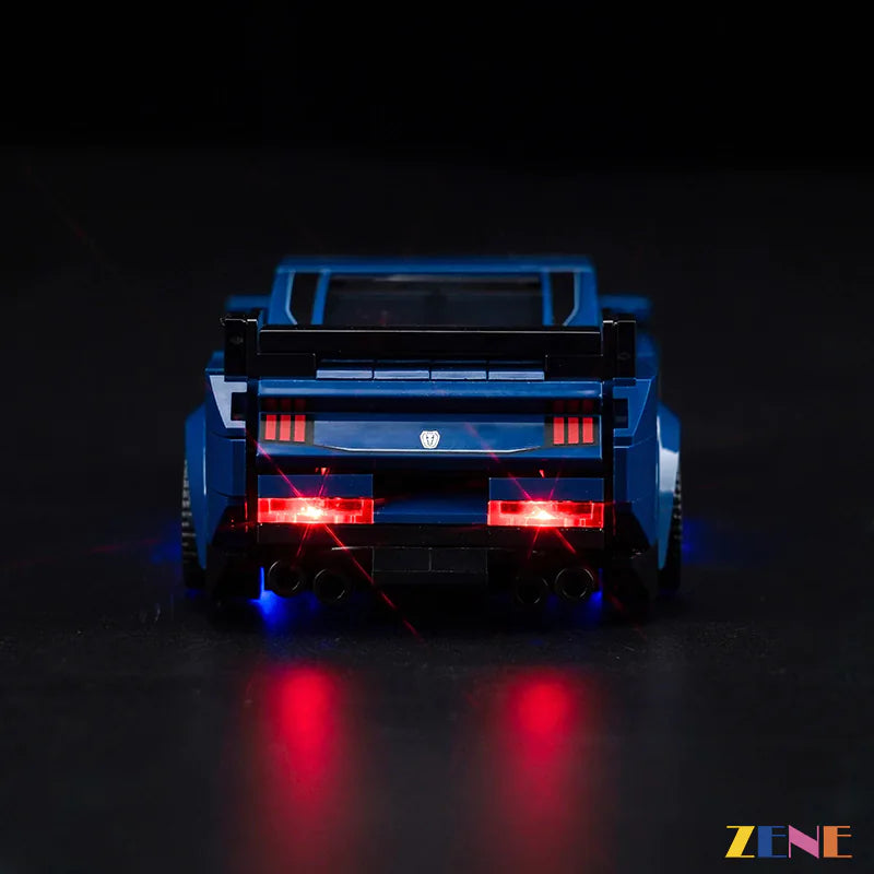 Light Kit for LEGO Ford Mustang Dark Horse Sports Car #76920