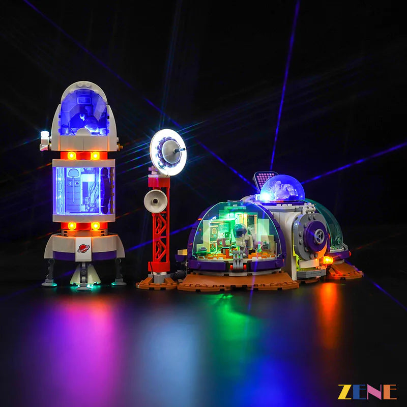 Light Kit for LEGO Mars Space Base and Rocket #42605