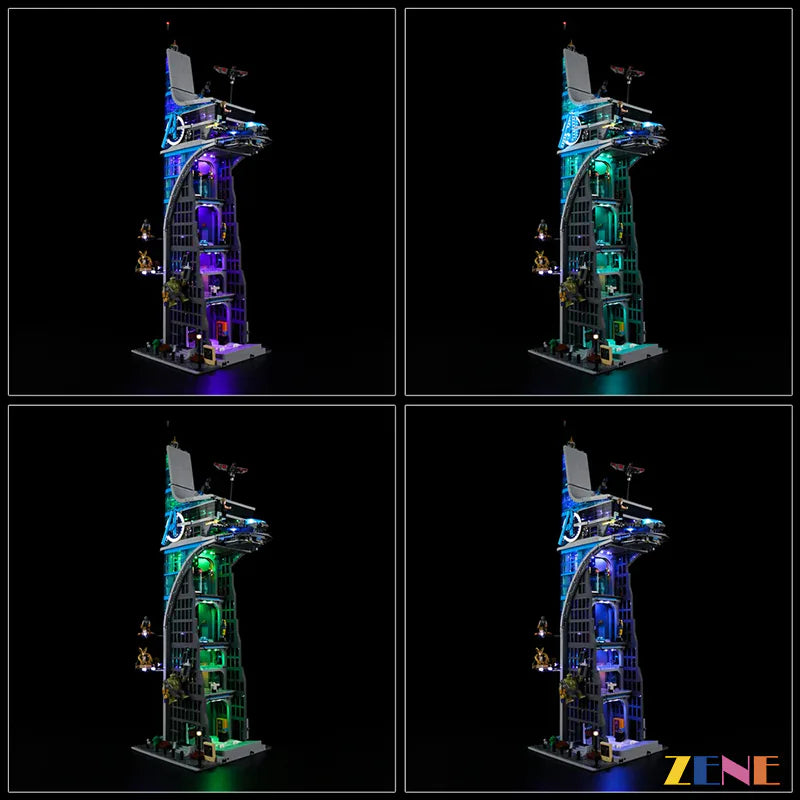 Light Kit for LEGO Marvel Avengers Tower #76269 (Ver3)