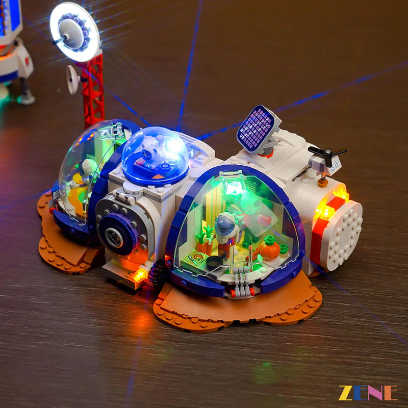 Light Kit for LEGO Mars Space Base and Rocket #42605