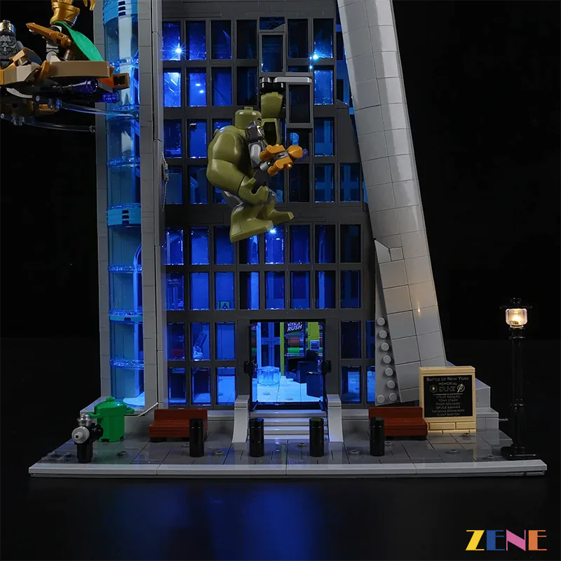 Light Kit for LEGO Marvel Avengers Tower #76269 (Ver3)