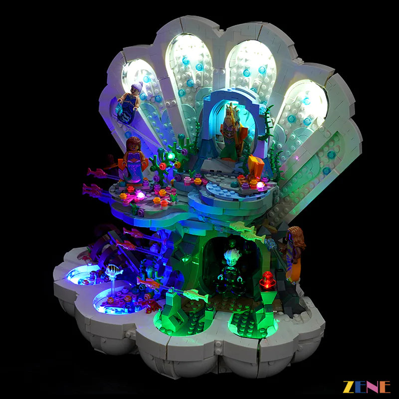 Light Kit for LEGO Little Mermaid Royal Clamshell #43225