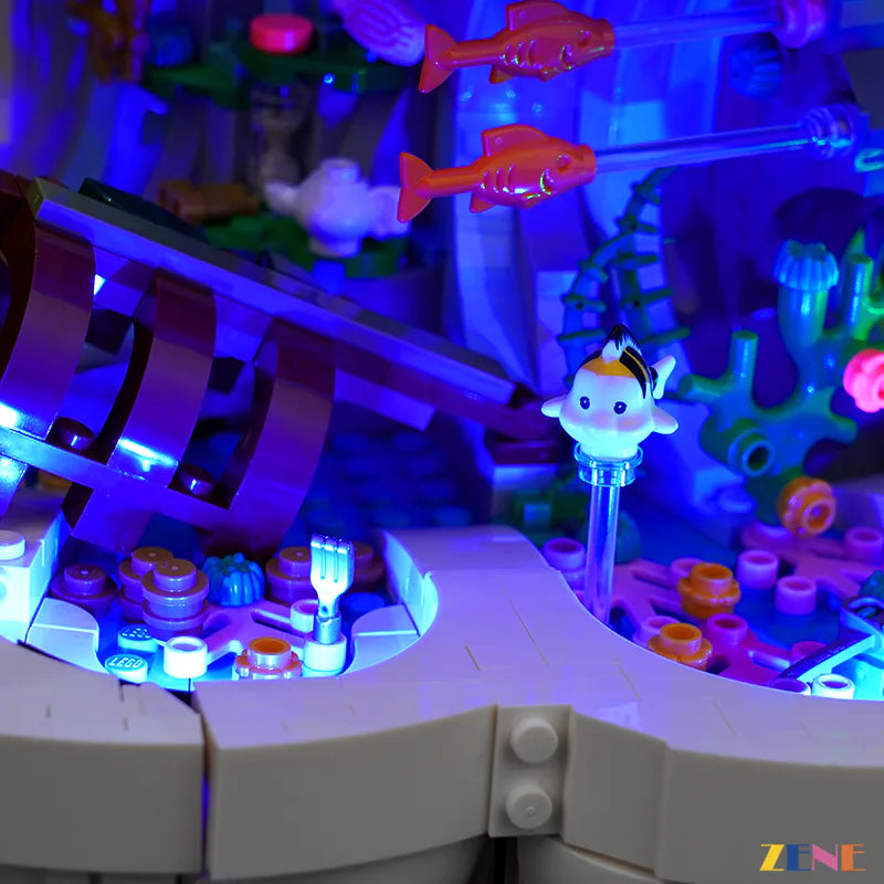 Light Kit for LEGO Little Mermaid Royal Clamshell #43225