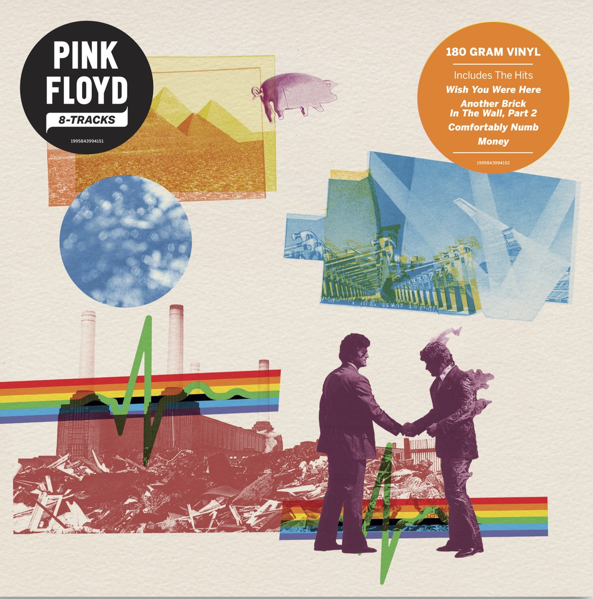 Pink Floyd - 8-Tracks (Limited Edition, 180 Gram Black Vinyl) [Import] [Vinyl]