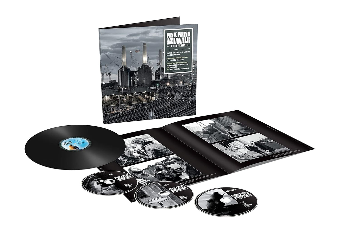 Animals: 2018 Remix (Boxed Set, With CD, With Blu-ray, With DVD, 180 Gram Vinyl) (Vinyl)