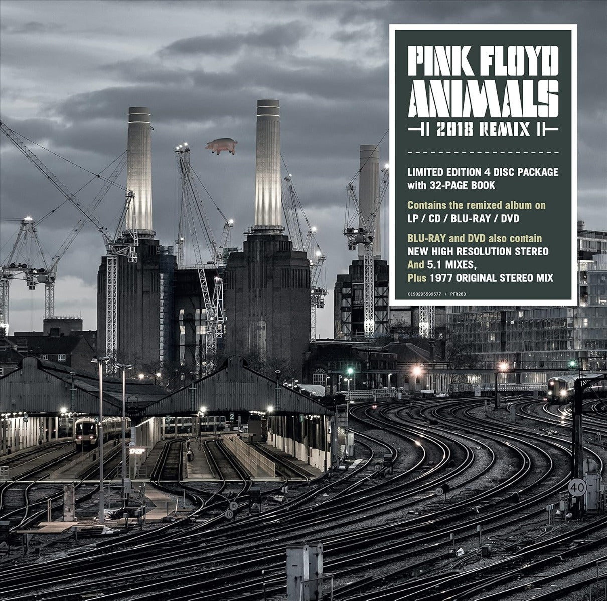 Animals: 2018 Remix (Boxed Set, With CD, With Blu-ray, With DVD, 180 Gram Vinyl) (Vinyl)