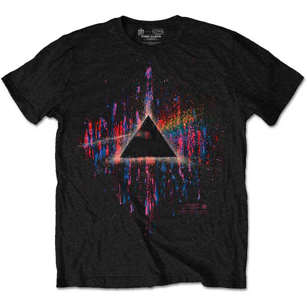 Dark Side of the Moon Pink Splatter (T-Shirt)