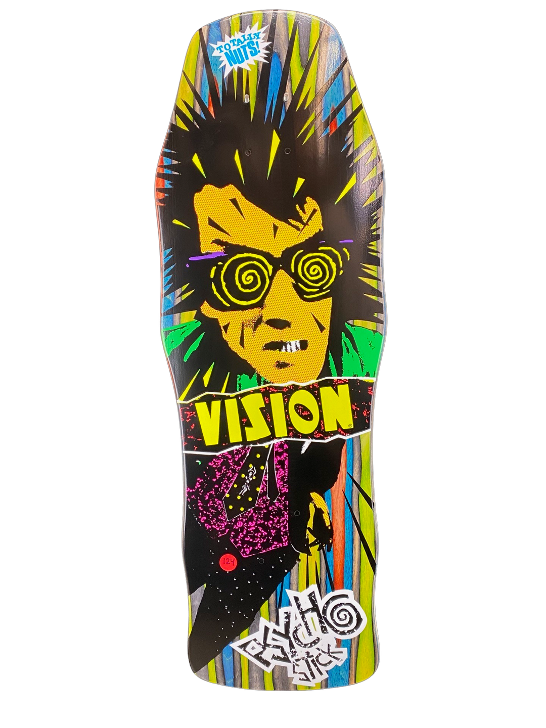 Vision Original Psycho Stick LTD Swirl 10" Skateboard Deck