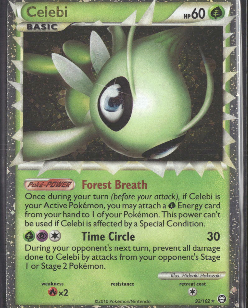 Celebi (Prime) - Triumphant - 92/102 - Near Mint