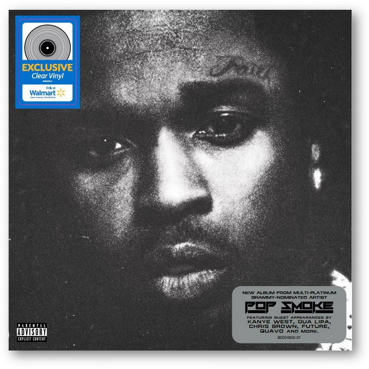 Pop Smoke Faith [Explicit Content] (Limited Edition, Clear Vinyl) (2 Lp's) [Vinyl]