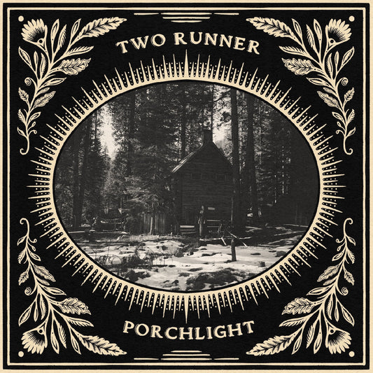 Two Runner - Porchlight (STRAWBERRY SMOG BURGUNDY & BLACK SMOKE VINYL) [Vinyl]