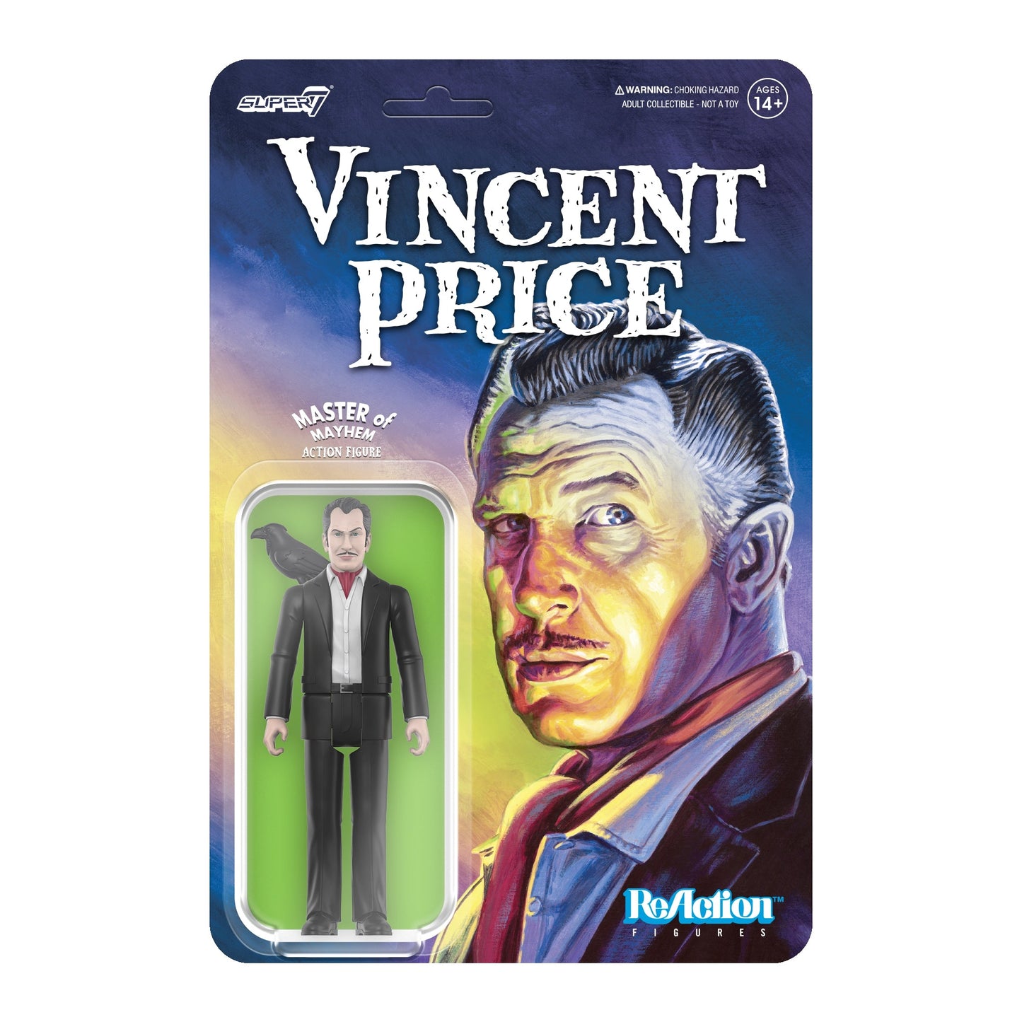 Super7 x Vincent Price (Ascot) ReAction Figure