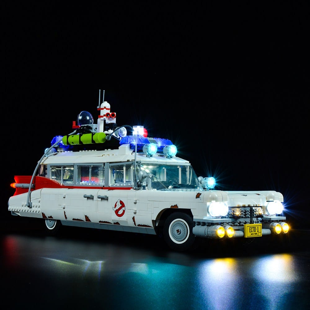 Light Kit for LEGO Ghost Busters ECTO-1 #10274 Halloween