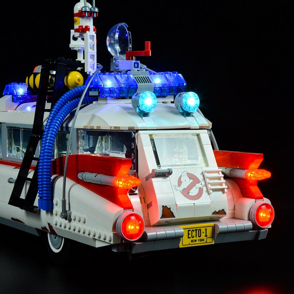 Light Kit for LEGO Ghost Busters ECTO-1 #10274 Halloween