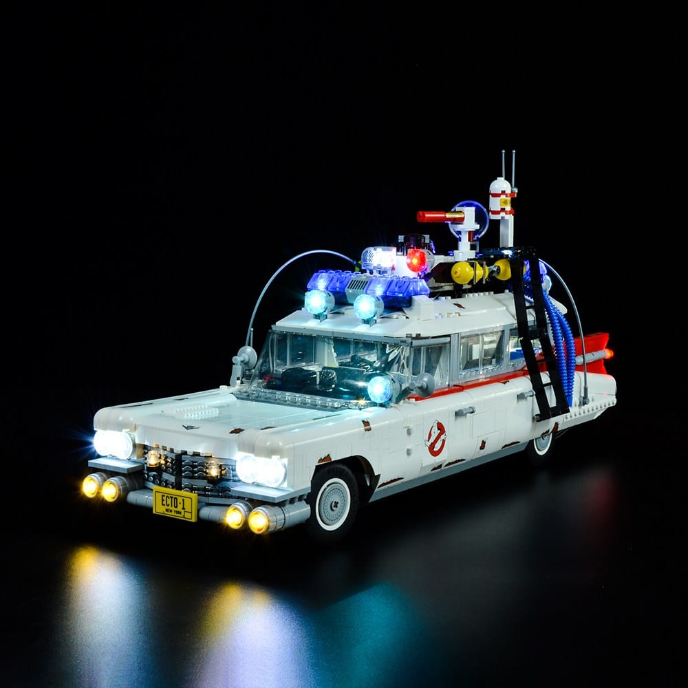 Light Kit for LEGO Ghost Busters ECTO-1 #10274 Halloween