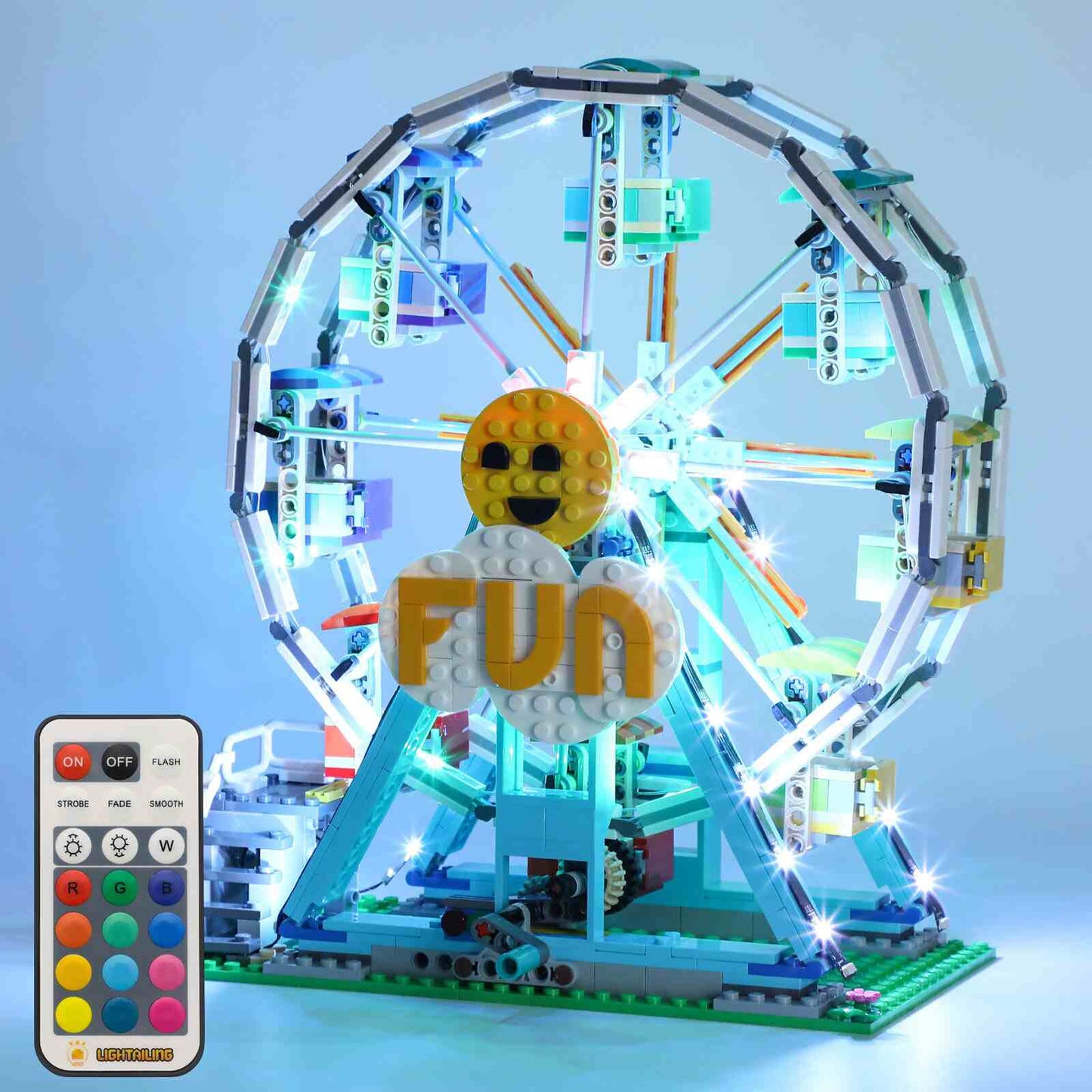 Light Kit for Ferris Wheel #31119 (RC & 12 RGB Colors) - Golden Apple Comics