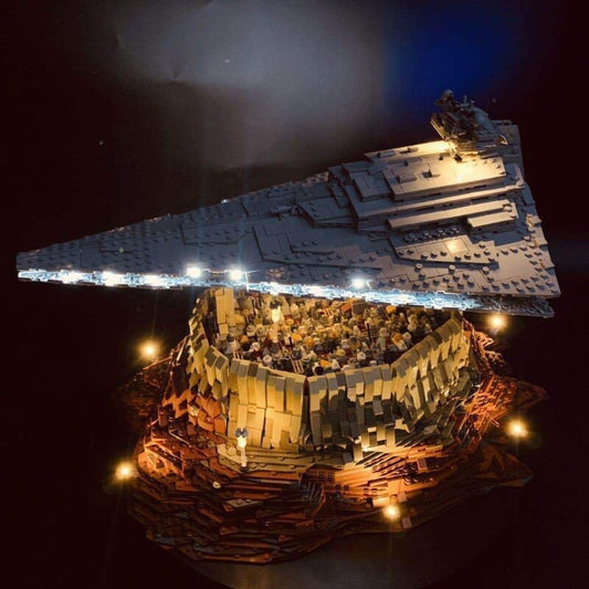 LEGO Jedha City and Empire Spaceship #21007 Light Kit