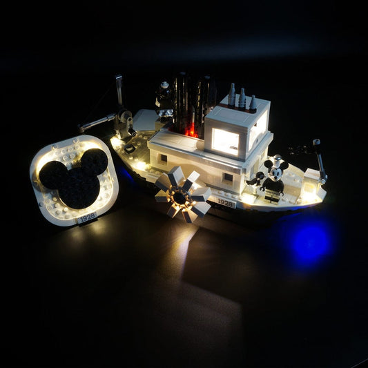 LEGO Ideas Steamboat Willie #21317 Light Kit