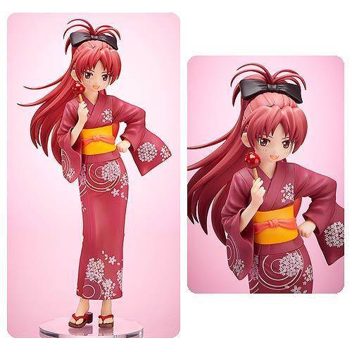 Puella Magi Madoka Magika Kyoko Sakura Yukata Version 1:8 Scale Statue