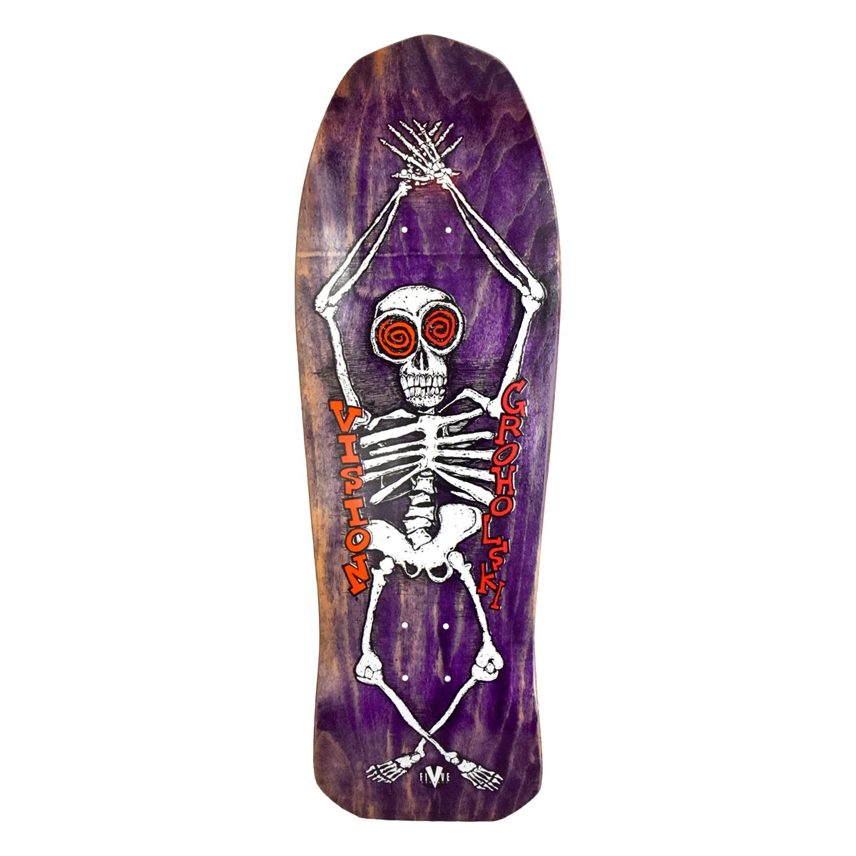 Vision Groholski Skeleton Modern Concave 10" Skateboard Deck