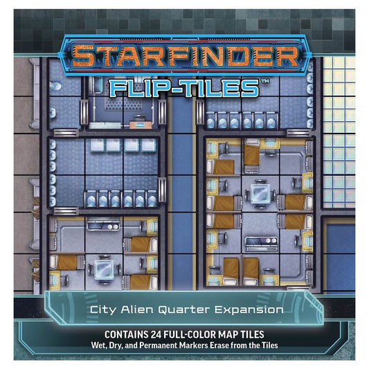 Starfinder: Flip-Tiles - City Alien Quarter Expansion