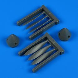 Quickboost 48963 1/48 P38 Lightning Propeller for TAM