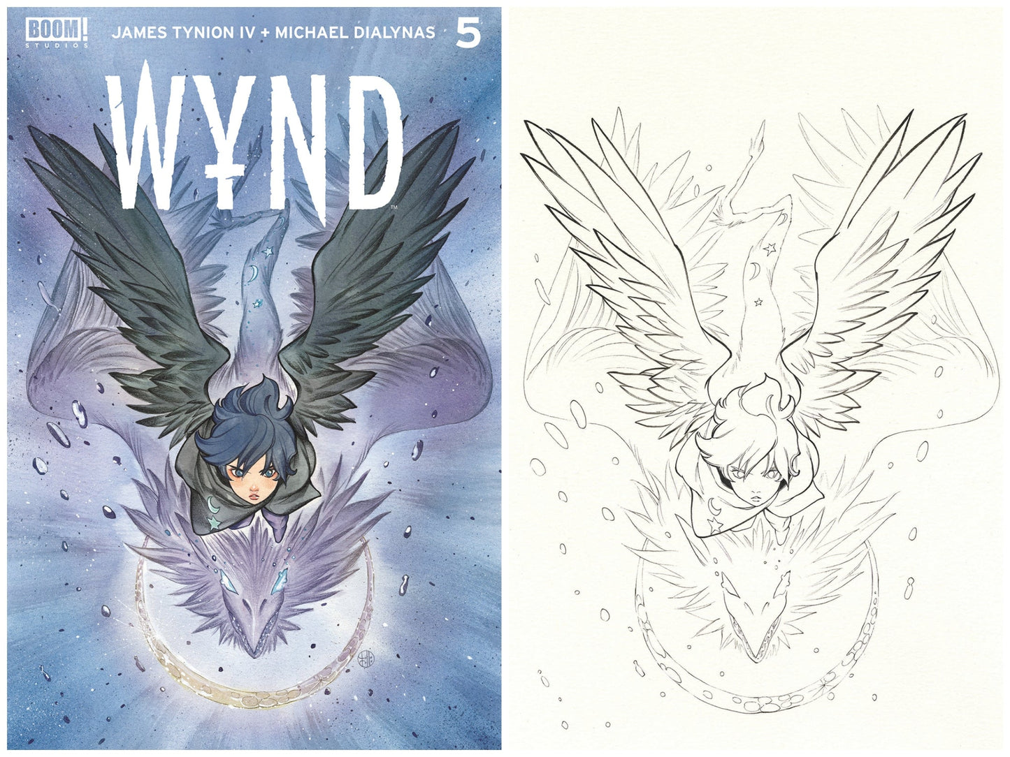 WYND #5 SSCO PEACH MOMOKO TRADE DRESS & PENCIL VIRGIN VARIANT SET 2020