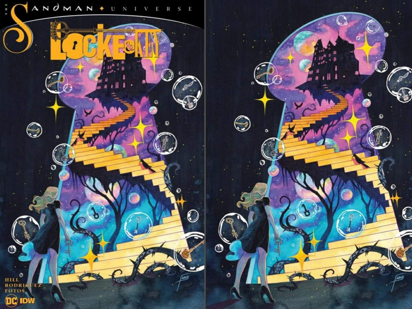 LOCKE & KEY SANDMAN HELL & GONE #1 SSCO JUSTINE FRANY VARIANT 2021