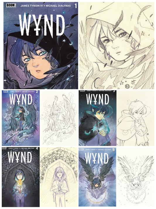 WYND #1-#5 SSCO PEACH MOMOKO TRADE DRESS & PENCIL VARIANT SET