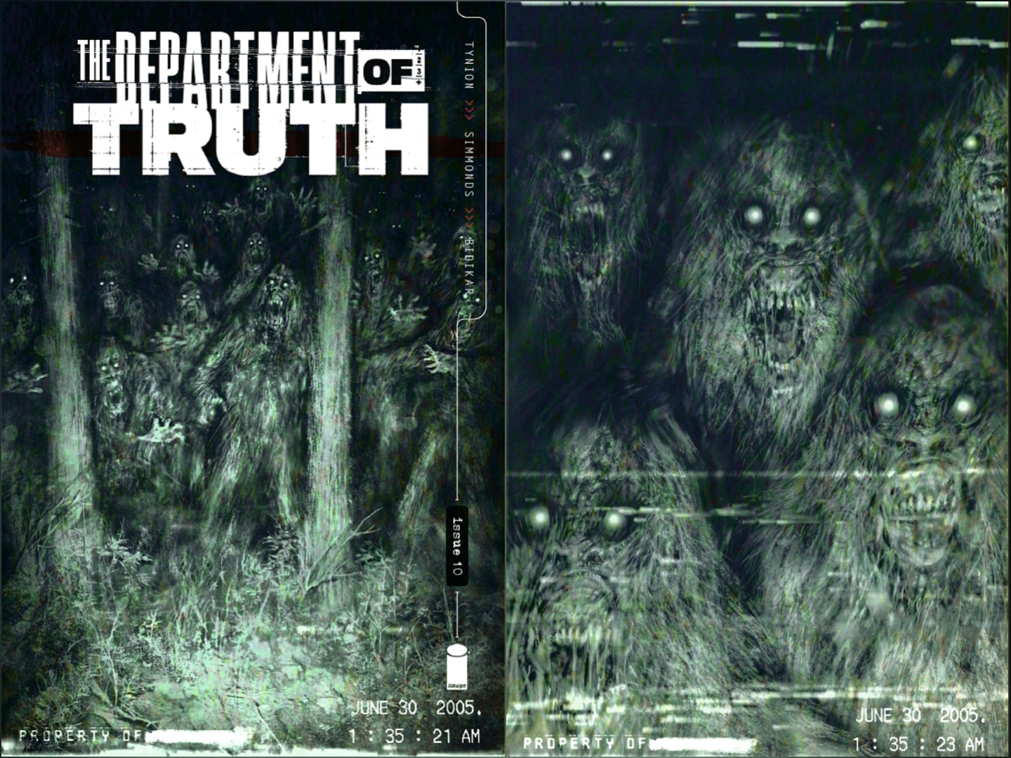 DEPARTMENT OF TRUTH #10 SSCO DAVID ROMERO VARIANTS 2021