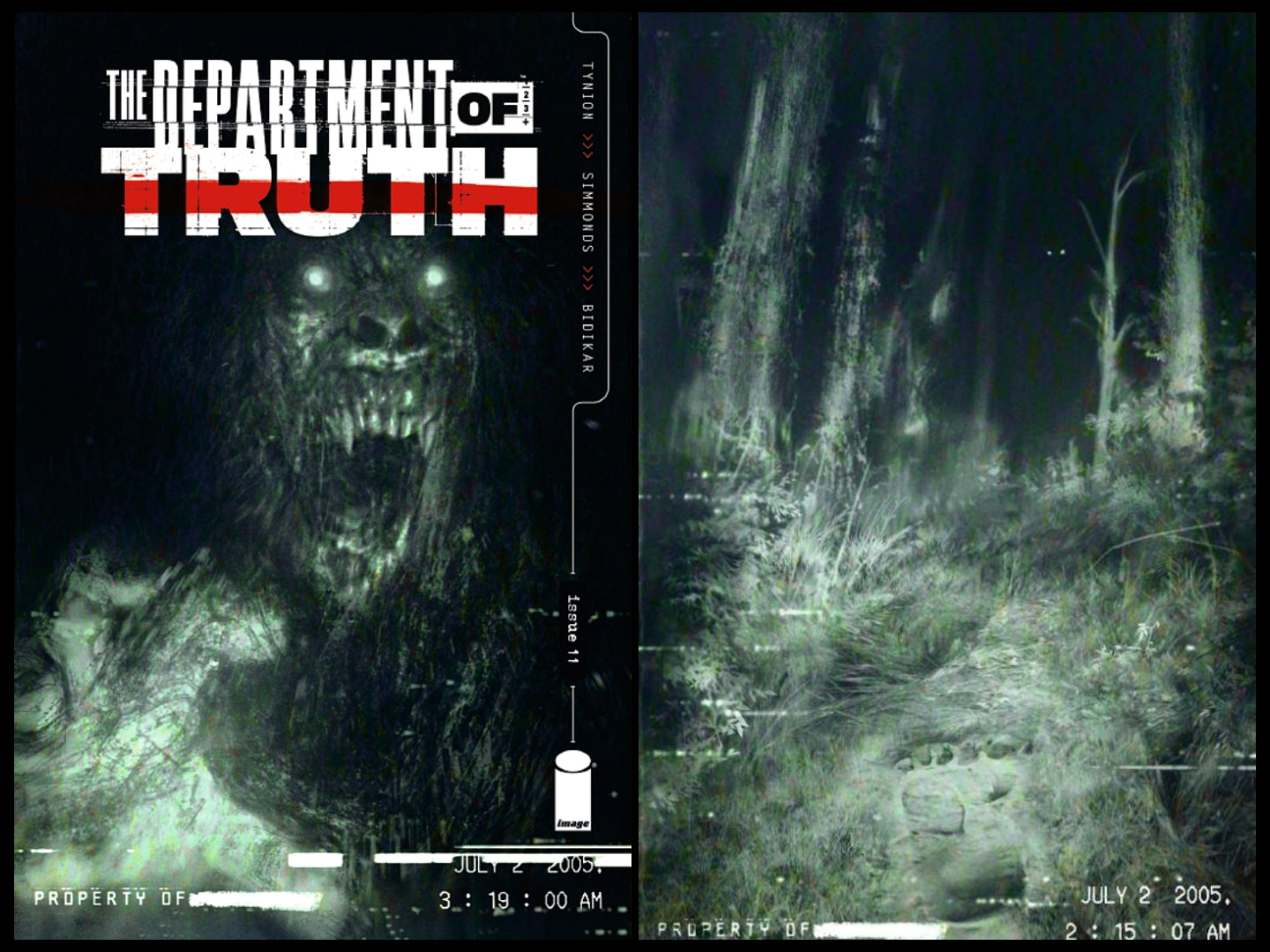 DEPARTMENT OF TRUTH #11 SSCO DAVID ROMERO VARIANT 2021