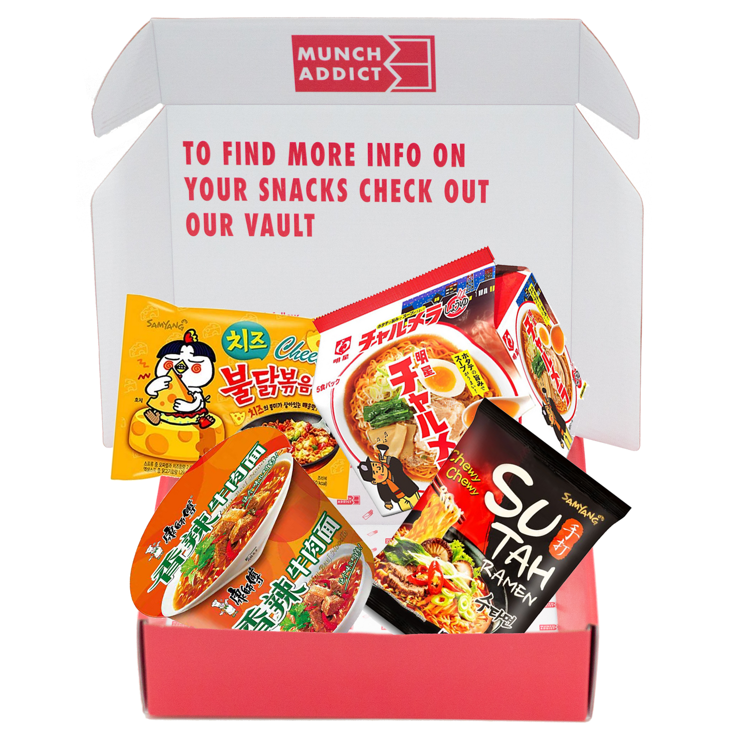 Ramen Box (4 Ramen) - Clawee