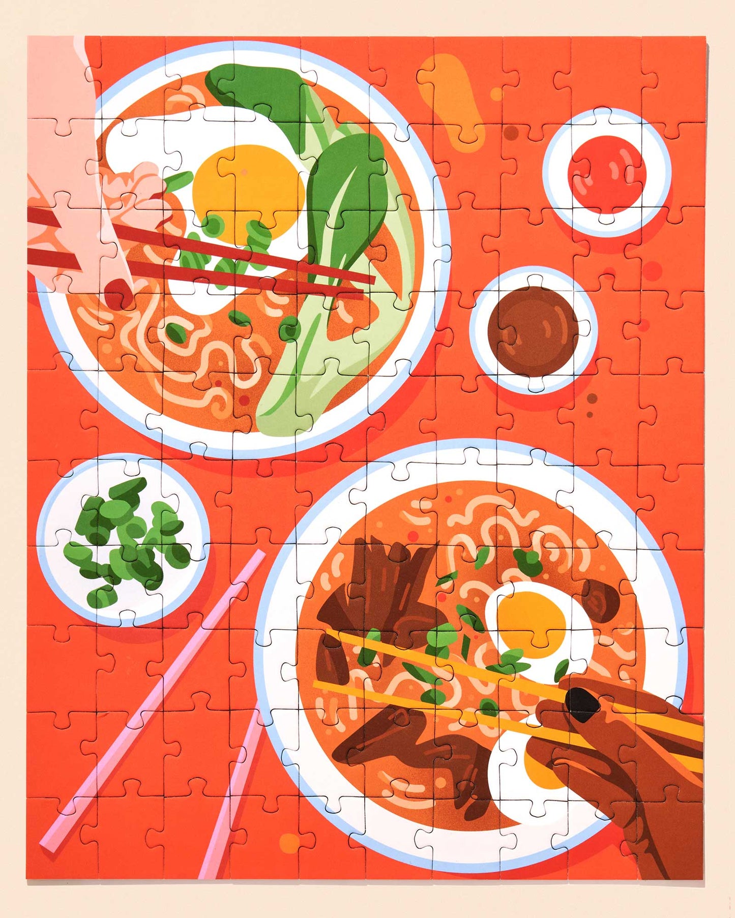 Ramen Lunch Puzzle by Petra Eriksson