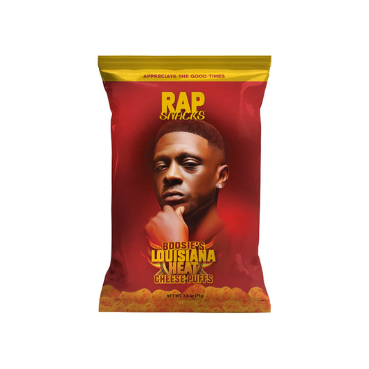 Rap Snacks Boosie's Louisiana Heat Cheese Puffs (US)