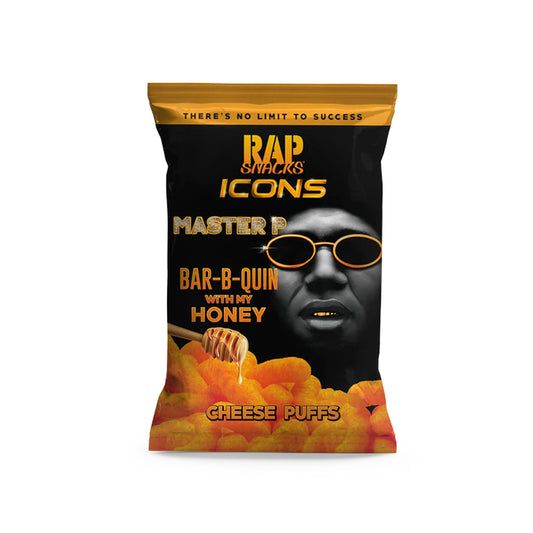 Rap Snacks Master P Bar-B-Quin With My Honey Cheese Puffs (US)