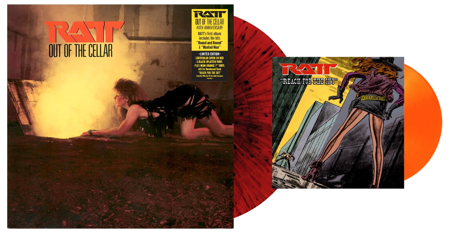Out Of The Cellar: 40th Anniversary Edition (Limited Edition, Red/Black Splatter & Neon Orange Colored Vinyl) (Bonus 7" Single) (Vinyl)
