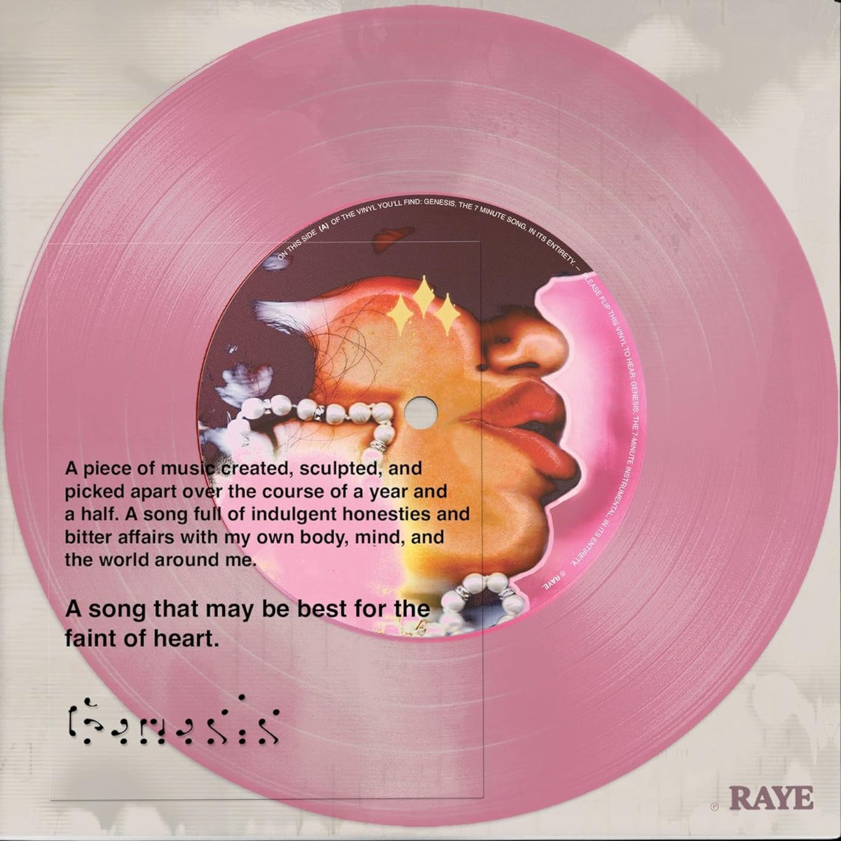 Genesis (Translucent Baby Pink Vinyl, 7" Single) (Vinyl)