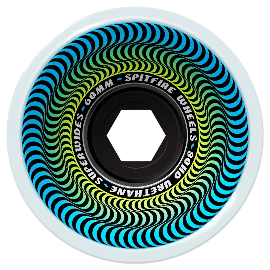 SPITFIRE 80HD SUPERWIDES 60MM ICE GREY SKATEBOARD WHEELS