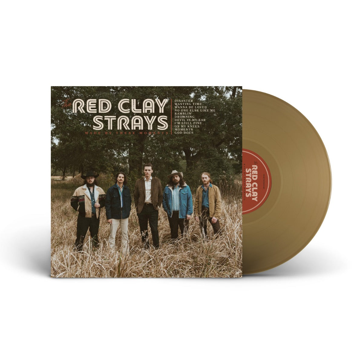 Red Clay Strays Made By These Moments (Colored Vinyl, Gold, Gatefold LP Jacket) [Vinyl]
