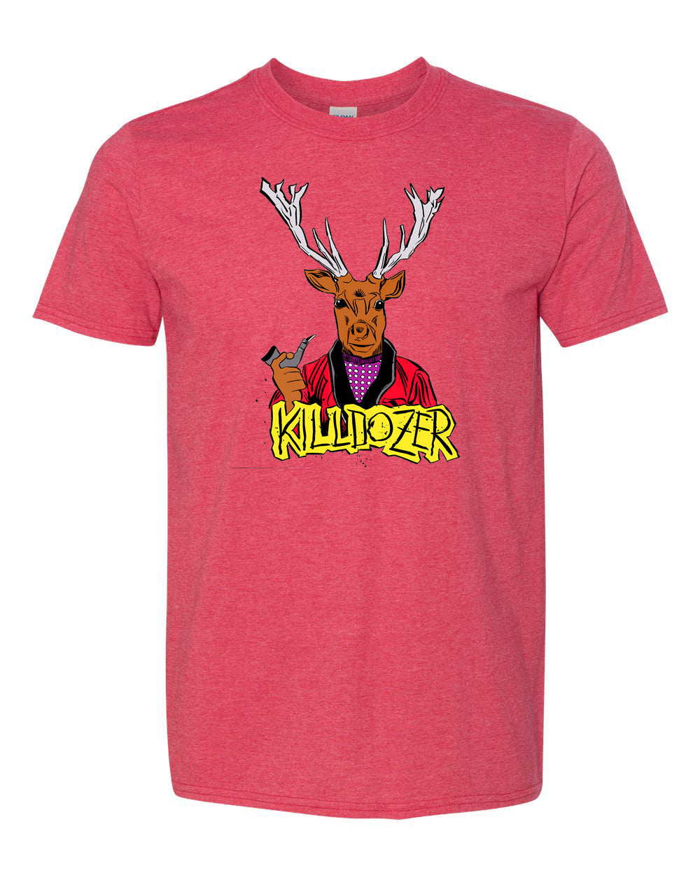 KILLDOZER "Mounted" T-Shirt Design by Brian Walsby