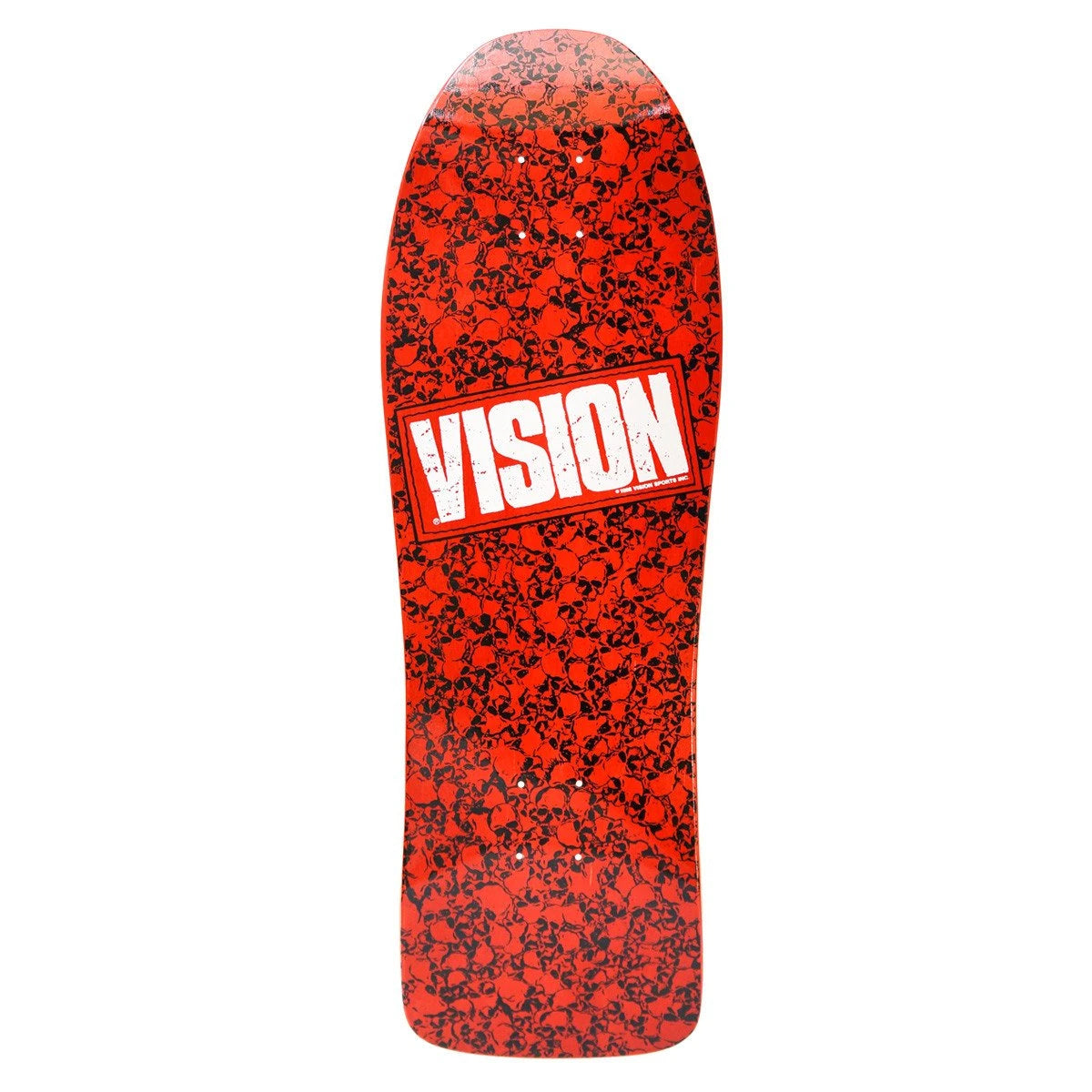 Vision Punk Skull Modern Concave - 10" Skateboard Deck