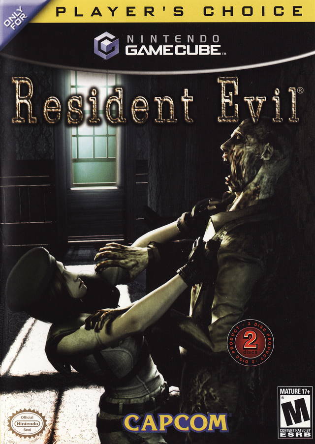 Resident Evil (Player's Choice) [Game + Strategy Guide] (Gamecube)