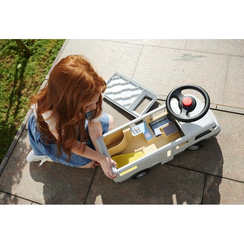 Rev Up the Fun with Our Ride-On Camper Car for Kids - Featuring Realistic Sound Effects!
