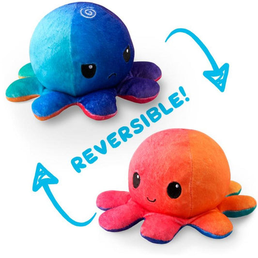 TeeTurtle Reversible Octopus: Sunset/Mermaid (Mini)